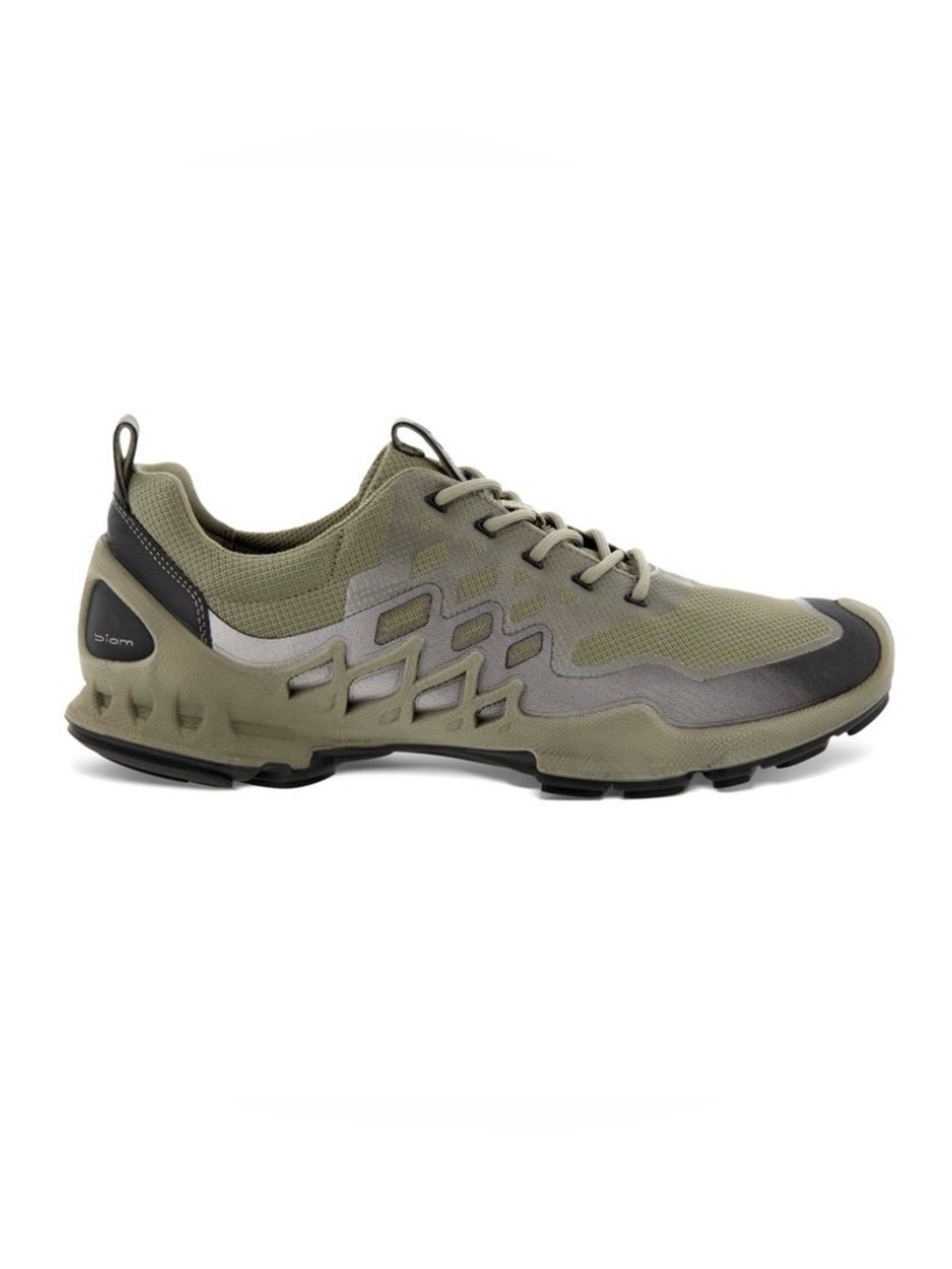 ECCO Biom Aex M Olive Tactical Mesh Lightweight Trail Sneakers Size 9-9.5 US